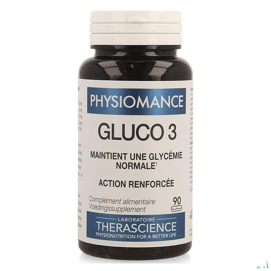 Gluco 3 Tabletten 90 Physiomance PHY318B  -  Therascience