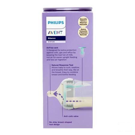 Philips Avent Natural Airfree Zuigfles Beer 260 ml