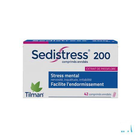 Sedistress 200 Omhulde Tabletten 42  -  Tilman