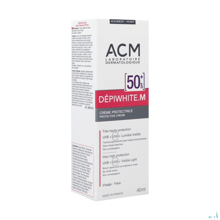 Depiwhite M Ecran Zon Creme Pompfl 50 ml