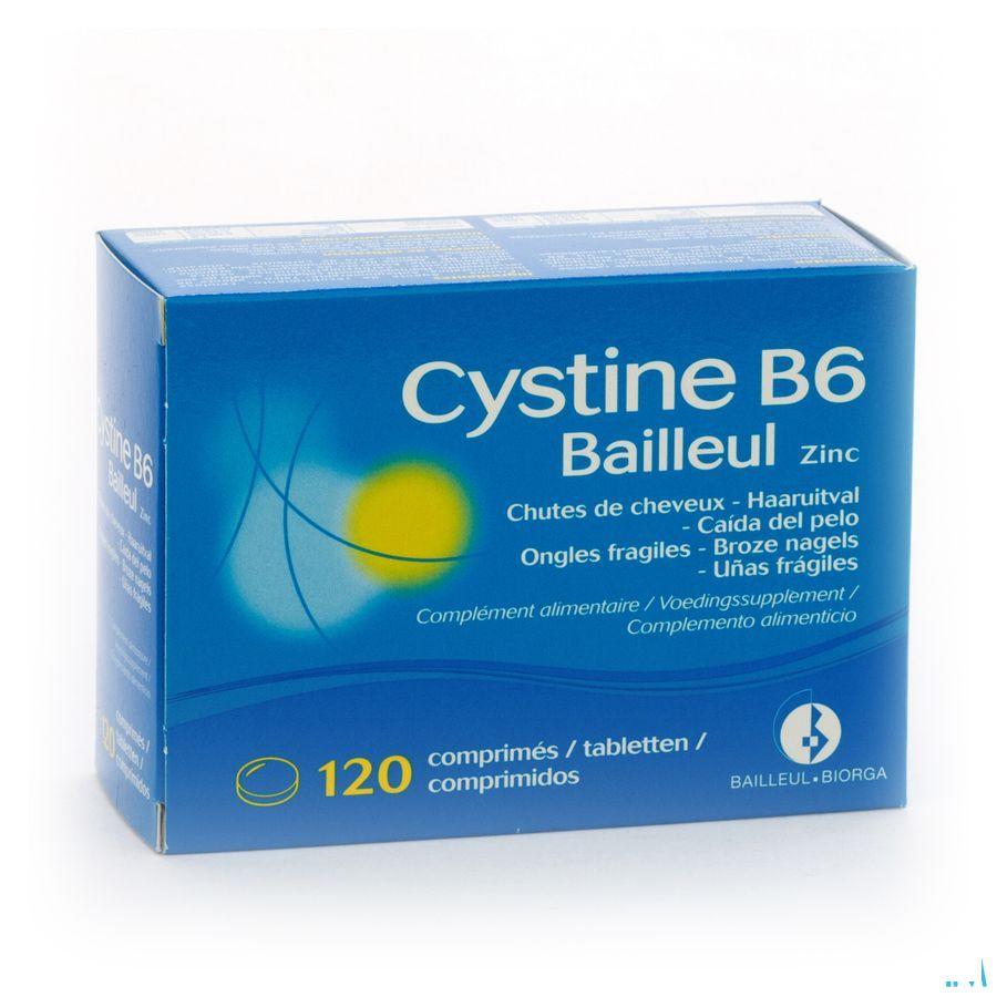 Cystine B6 Zink Bailleul Haaruitval Comp 120