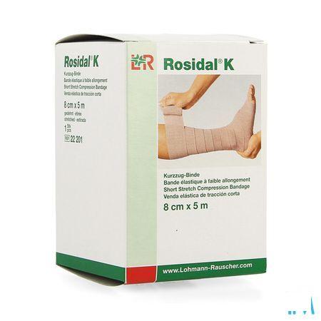 Rosidal K Bande Elast 8cmx5m 22201  -  Lohmann & Rauscher