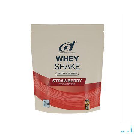 6D Whey Shake Strawberry Pdr 500g