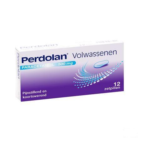 Perdolan Suppo Ad 12x500 mg