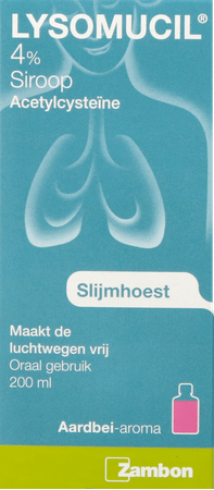 Lysomucil 4% Sirop 200 ml