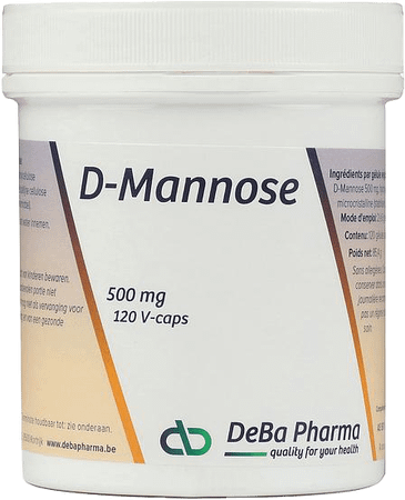 D-mannose 500 mg V-Capsule 120  -  Deba Pharma