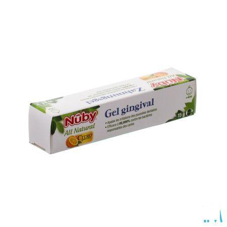 Nuby Citroganix Tandgel 15 gr - 4m +   -  New Valmar