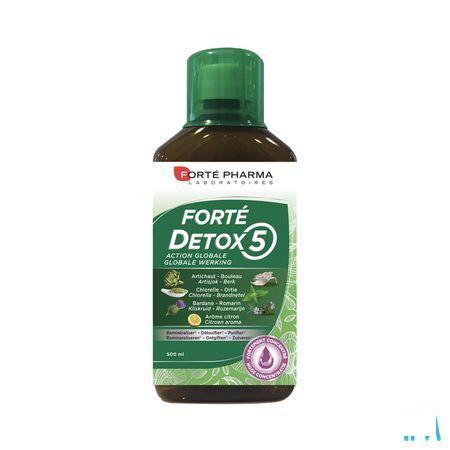 Forte Detox 5 Flacon 500 ml  -  Forte Pharma