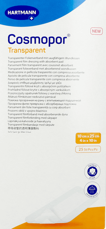 Cosmopor Transparent 10Cm x 25cm 25 9010590
