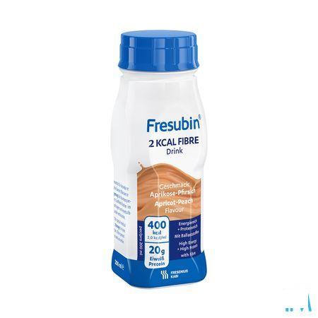 Fresubin 2kcal Fibre Drink Peche-abric.easy4x200 ml  -  Fresenius