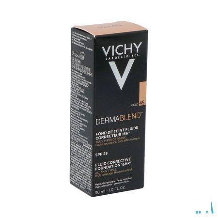 Vichy Fdt Dermablend Fluide 45 Gold 30 ml  -  Vichy
