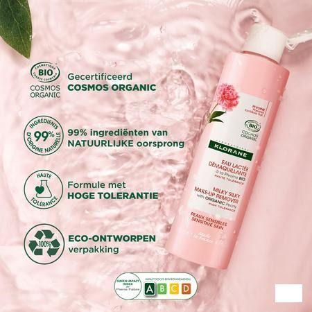 Klorane Gezicht Melkachtig Rein.Water Pioen. 200 ml