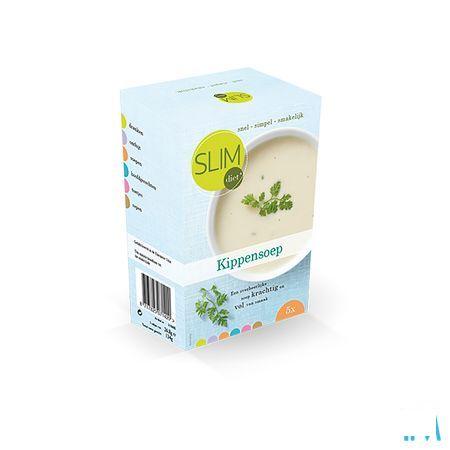 Slimdiet Kippensoep Zakje 5x25 gr  -  Slimdiet Bv