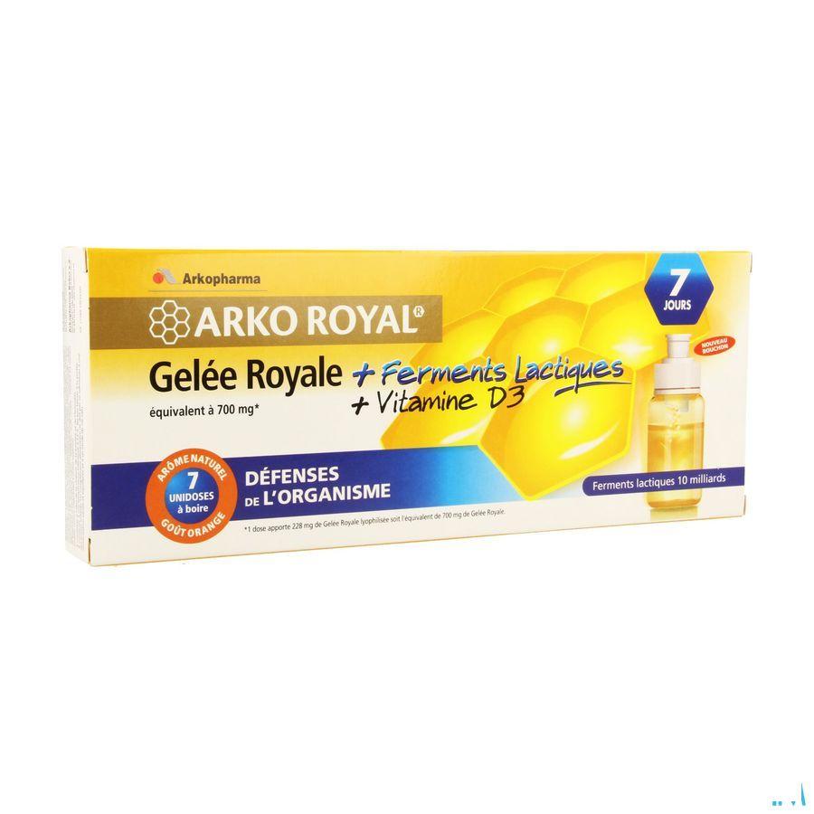 Arkoroyal Probiot. Ad Ruche Royale Doses 7x7,5 ml  -  Arkopharma
