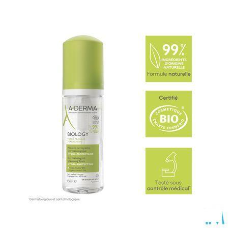 Aderma Biology Reinigingsschuim Hyd.Bescherm 150 ml