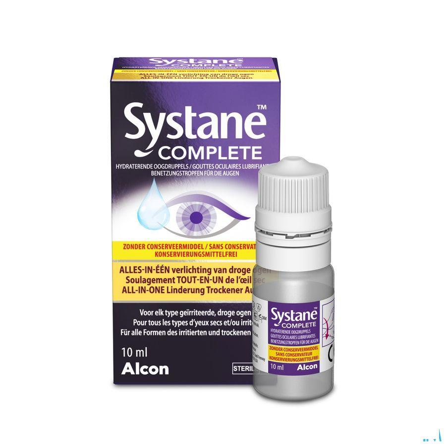 Systane Complete Zonder Bewaarmiddel Flacon 10 ml 