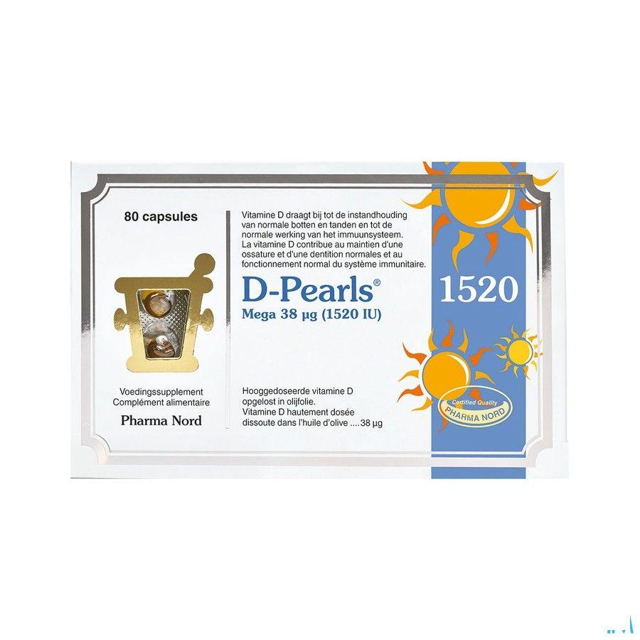 D-pearls 1520 Capsule 80  -  Pharma Nord
