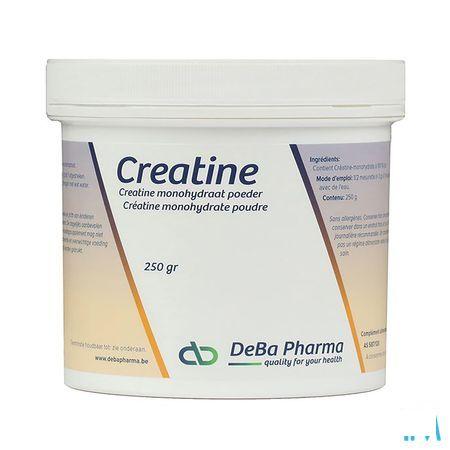 Creatine Monohydraat Poeder Oplosbaar 250 gr  -  Deba Pharma