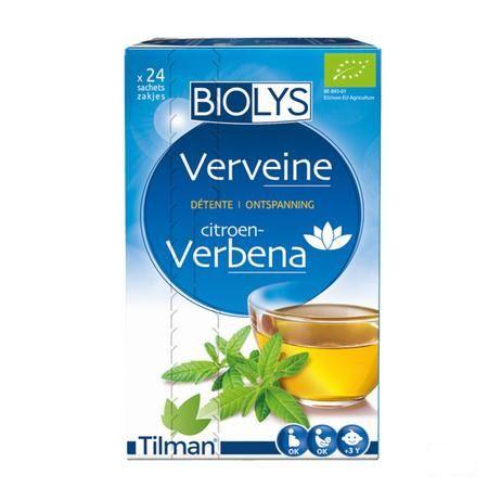 Biolys Citroenverbena Zakjes 24  -  Tilman