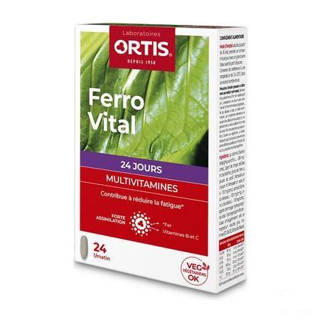 Ortis Ferro Comprimes 24  -  Ortis