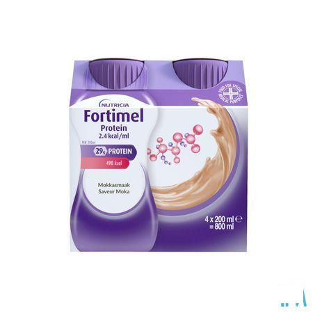 Fortimel Protein 2.4Kcal Mokka 4 x 200 ml