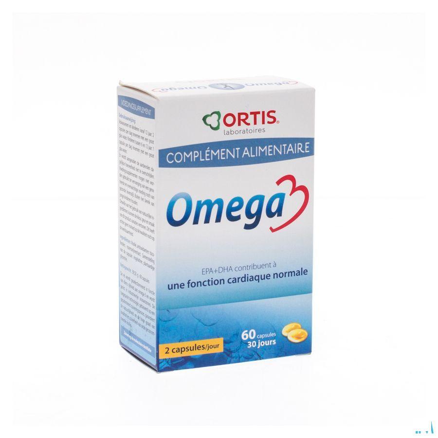 Ortis Omega 3 Blister Capsule 4x15  -  Ortis