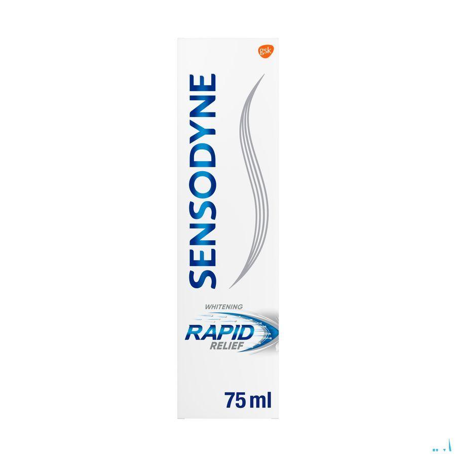 Sensodyne Rapid Relief Whitening Dentifrice 75 ml