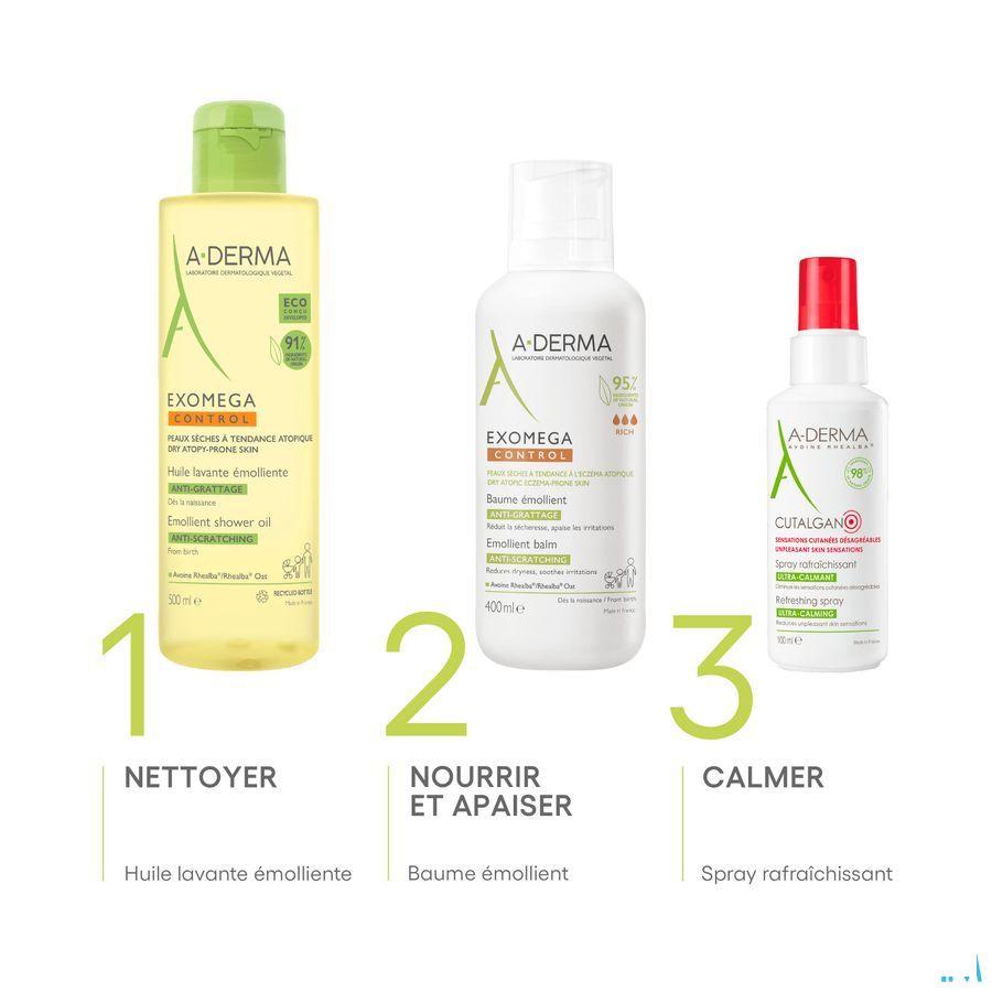 Aderma Exomega Control Baume Emollient 400 ml  -  Aderma