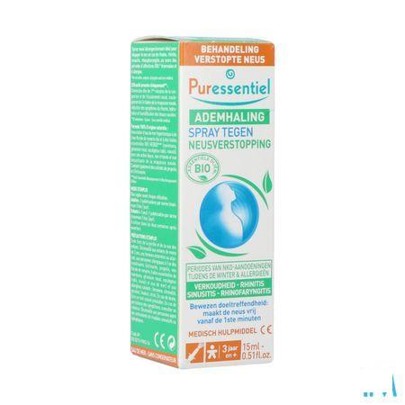 Puressentiel Ademhaling Neusspray 15 ml  -  Puressentiel