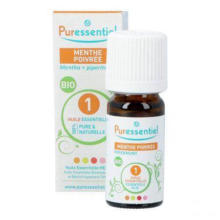 Puressentiel Eo Pepermunt Bio Expert Essentiele Olie 10 ml  -  Puressentiel