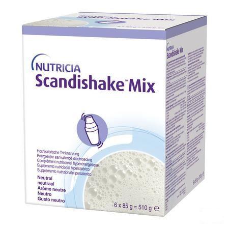 Scandishake Mix Neutre Sach 6X85G Nf