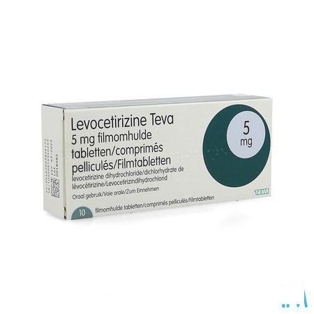 Levocetirizine Teva 5 mg Comprimes 10 