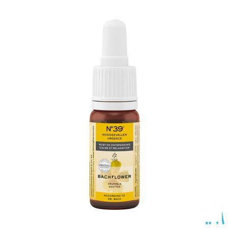 Fleurs De Bach Nr 39 Urgences  Gouttes 10 ml  -  Eureka Pharma