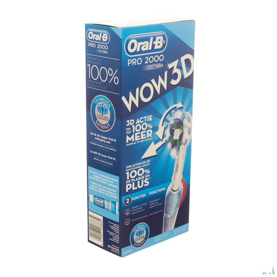 Oral B Professional Care 2000 Wow Pack El.Tandenb.