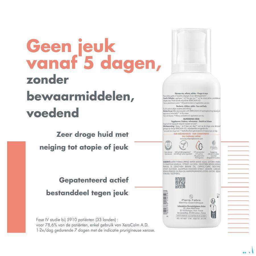 Avene Xeracalm A.D. Creme Relipiderend 400 ml