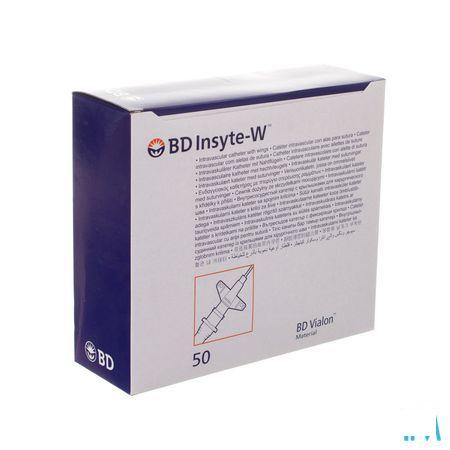 Bd Insyte-W Cath.Iv 22G 1 0,9X25Mm Blauw 50 381323