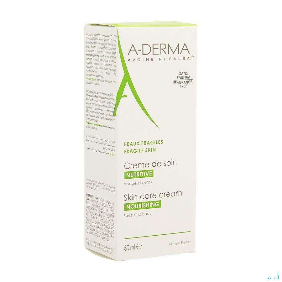 Aderma Havermelk Verzorgingscreme 50 ml  -  Aderma