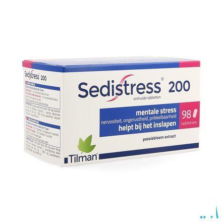 Sedistress 200 Omhulde Tabletten 98  -  Tilman