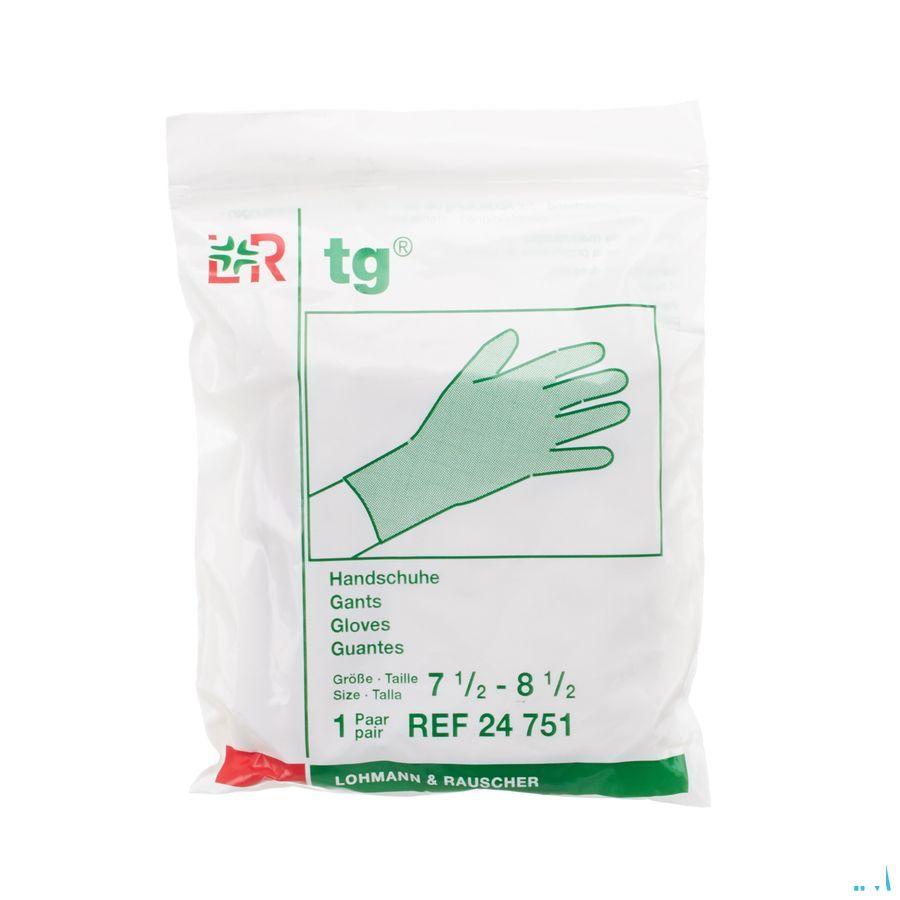 Tg Handschoen 100% Kat. Middel 7,5-8,5 (paar)24751  -  Lohmann & Rauscher