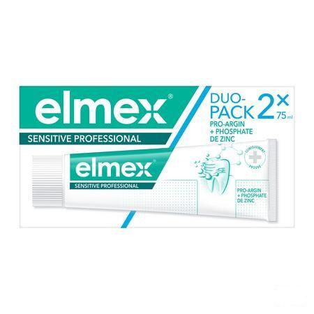 Elmex Sensitive Professional Dentifrice Tube2X75 ml