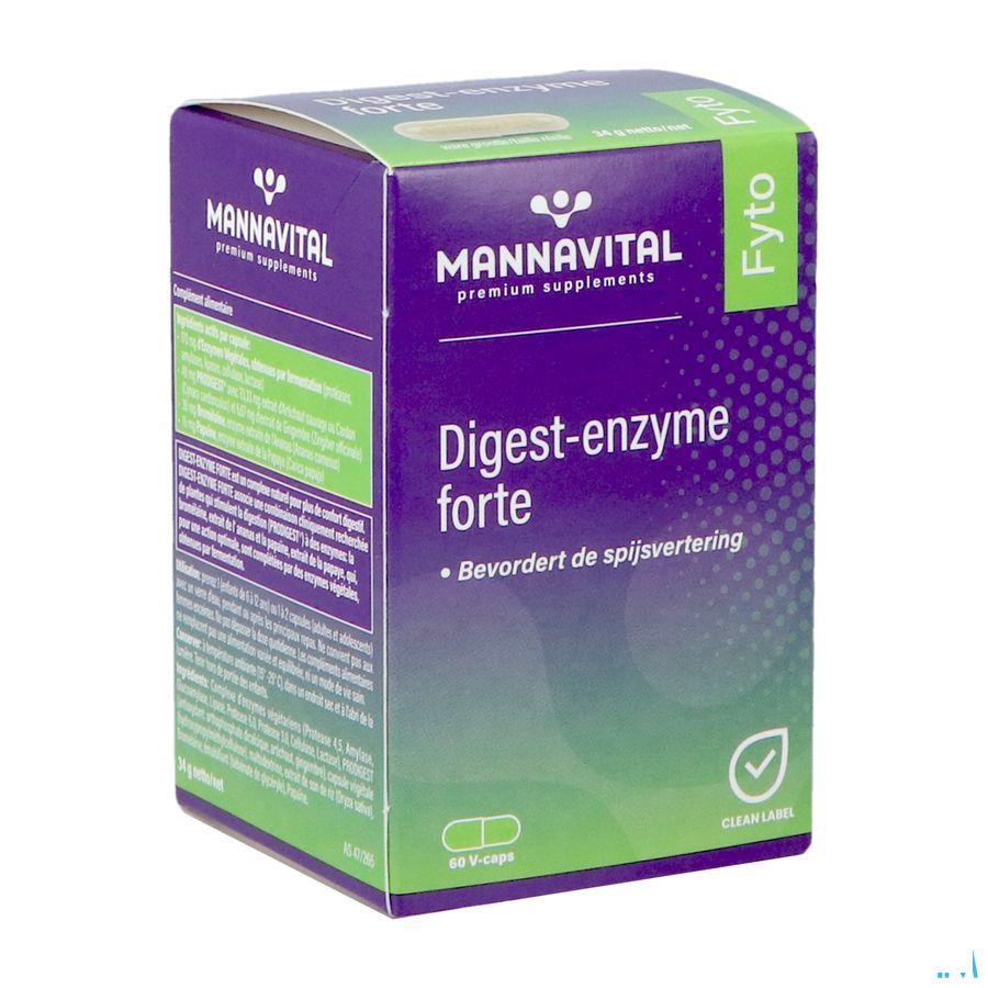 Mannavital Digest Enzyme Forte V-Capsule 60