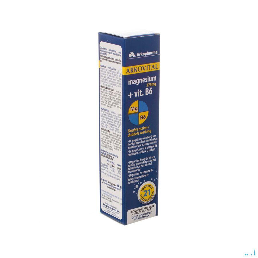 Arkovital Magnesium B6 Bruistabletten 21  -  Arkopharma