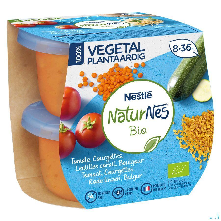 Naturnes Plantaardig Tom.Courg.Koraal.Boulg.2X190G  -  Nestle