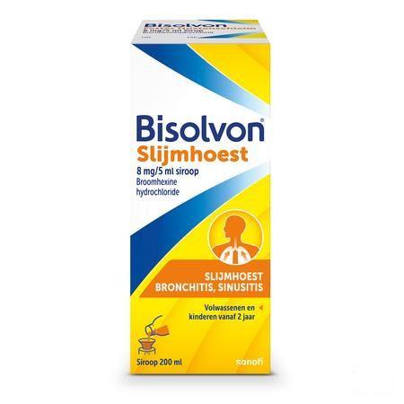 Bisolvon Siroop 1 X 200 ml 8 mg/5 ml