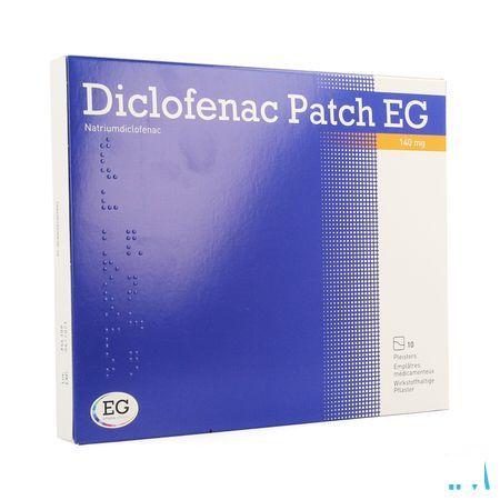 Diclofenac Patch EG 140 mg Emplatre 10  -  EG