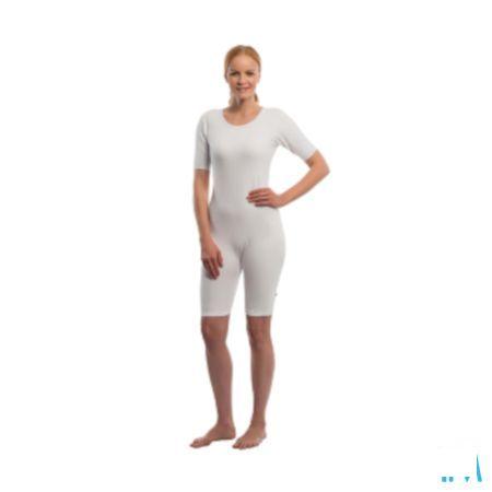 Suprima 4697 Body Korte Mouw+Benenrits Wit Xl  -  Bota