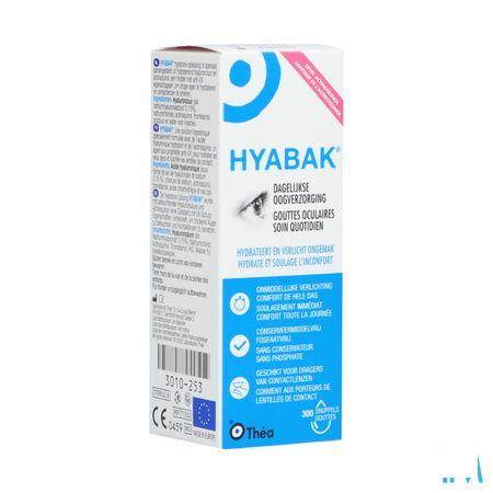 Hyabak 0,15% Collyre Hyaluron 10 ml 