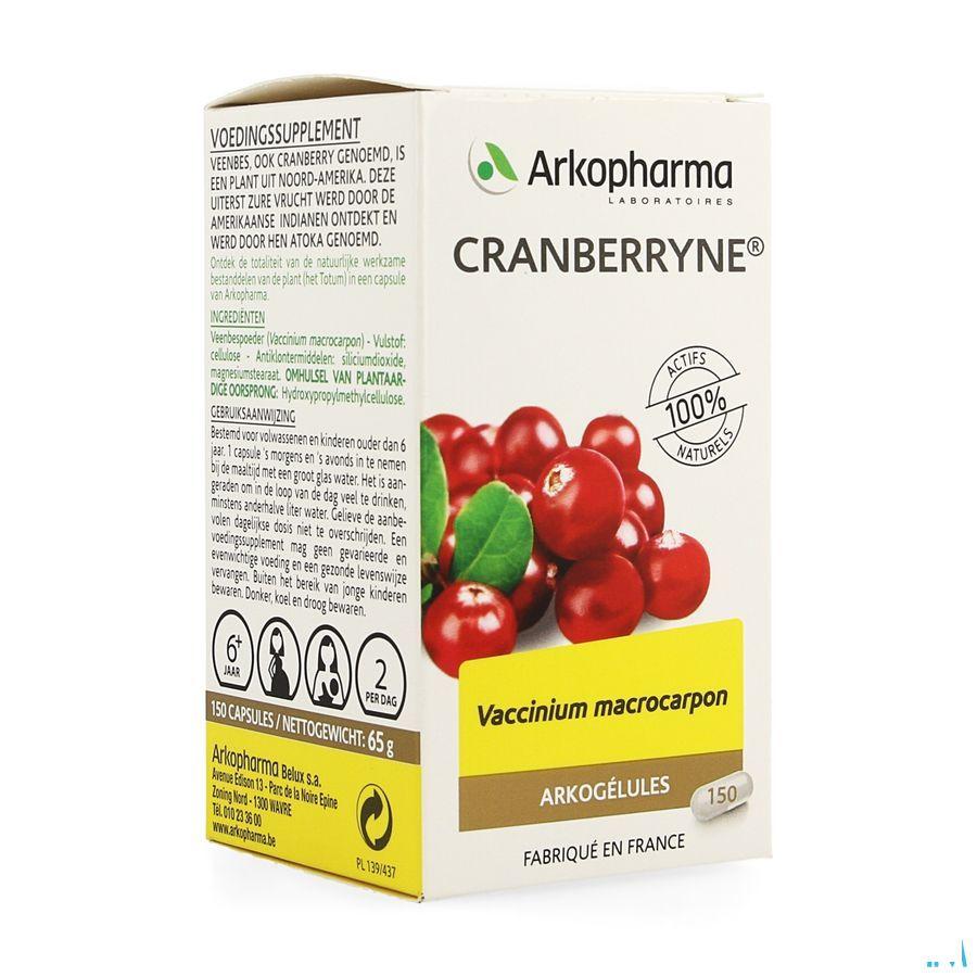 Arkocaps Cranberryne Capsule 150  -  Arkopharma