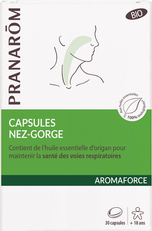 Aromaforce Nez Gorge Capsule 30  -  Pranarom