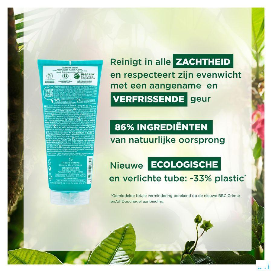 Klorane Lichaam Douchegel Water Tiare 200 ml
